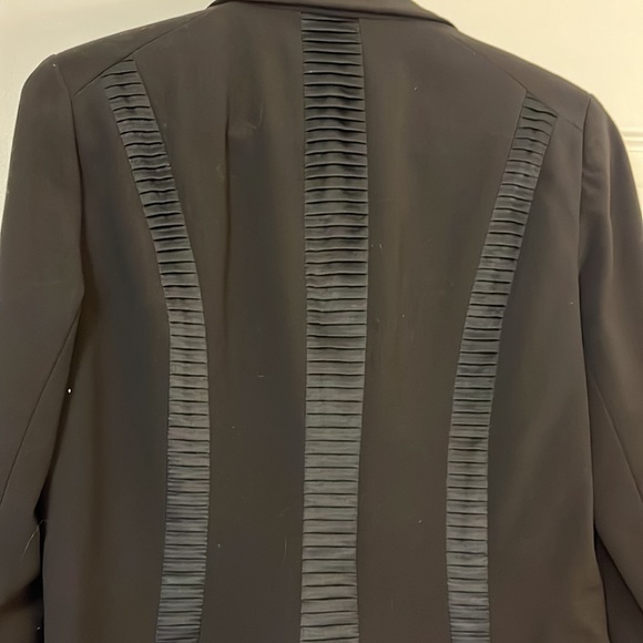 Cache black pantsuit with ribbon detail - Picture 12 of 13